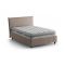 Letto piazza e mezza Alush, con materasso Cm 120x190 incluso, Tortora