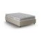 Letto piazza e mezza Alvise, con materasso Cm 120x190 incluso, Beige