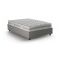 Letto piazza e mezza Alvise, con materasso Cm 120x190 incluso, Grigio