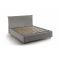 Letto piazza e mezza Amorino, adatto per materasso Cm 120x190, Tortora