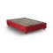 Letto piazza e mezza Ariba, adatto per materasso Cm 120x190, Rosso