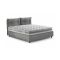 Letto piazza e mezza Arieta, con materasso Cm 120x190 incluso, Grigio