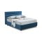 Letto piazza e mezza Brivio, Adatto a materasso Cm 120x190, Blu