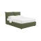 Letto Piazza e Mezza Verde Sfoderabile Contenitore, Dimensione Materasso 120x190 cm - Rabbi