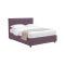 Letto Piazza e Mezza Viola Lilla Sfoderabile Contenitore, Dimensione Materasso 120x200 cm - Pollutri