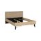 Letto piazza e mezza Zeri, 197x153 h91 cm, Rovere