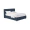 Letto Singolo blu Sfoderabile Contenitore, Dimensione Materasso 90x190 cm - Sinio