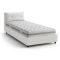 Letto singolo con contenitore bianco 95x205 - Albiate