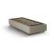 Letto singolo contenitore beige 95x205cm sfoderabile - Aquolina
