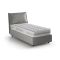 Letto singolo contenitore grigio 105x205cm in legno - Animal