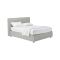 Letto Singolo Grigio Chiaro Sfoderabile Contenitore, Dimensione Materasso 90x190 cm - Sinio
