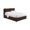 Letto Singolo Marrone Sfoderabile Contenitore, Dimensione Materasso 90x200 cm - Oncino