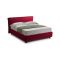 Letto un posto contenitore rosso 100x210cm materasso incluso - Brozolo