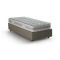 Letto una piazza con contenitore tortora 95x205 - Ermanna
