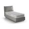 Letto una piazza contenitore grigio 95x215cm comodo - Ancara