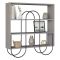 Libreria 2 ripiani grigia 96x99h cm - Otis
