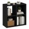 Libreria Beige 2 Ripiani Installazione a Terra 61x30x61h cm, Struttura Verticale - Liha