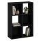 Libreria Beige 4 Ripiani Installazione a Terra 61x30x91h cm, Struttura Verticale - Lifasa