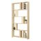 Libreria Beige Marmo 4 Ripiani Installazione Libera 90x20x180h cm, Struttura Verticale - Tribogna
