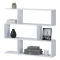 Libreria Bianco 3 Ripiani Installazione a Terra 110x25x96h cm, Portata Ripiani 15 - Terzolas