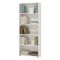 Libreria Bianco Opaco 4 Ripiani Installazione a Terra 70x24.5x176.5h cm, Sfumatura Colore Struttura Opaco - Urgnano