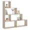 Libreria divisoria rovere 145x145h cm - Apofi
