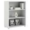 Libreria elegante bianca 89x113h cm - Aziza