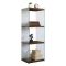 Libreria elegante noce 40x120h cm - Zenobie