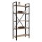 Libreria fissa quercia e nera 90x180h cm - Suriel