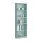 Libreria in legno verde acqua 52x180h cm - Artico