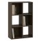 Libreria Marrone Noce 4 Ripiani Installazione a Terra 61x30x91h cm, Struttura Verticale - Lifasa