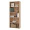 Libreria Marrone Rovere Nodi 4 Ripiani Installazione a Terra 70x24.5x176.5h cm, Sfumatura Colore Struttura Rovere Nodi - Urgnano