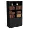 Libreria Miniato, 172x40 h100 cm, Nero