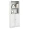 Libreria moderna bianca 79x203h cm - Michel