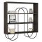 Libreria moderna marrone 96x99h cm - Otis