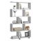 Libreria salvaspazio bianca 90x156h cm - Severa