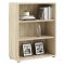 Libreria salvaspazio quercia 89x113h cm - Aziza