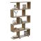 Libreria salvaspazio quercia 90x156h cm - Severa
