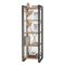 Libreria salvaspazio quercia e nera 60x180h cm - Demetria