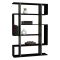 Libreria verticale antracite e beige 110x161h cm - Agamermis