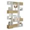 Libreria verticale bianca e rovere 120x171h cm - Artich