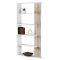 Libreria verticale bianca e rovere 90x180h cm - Eolo