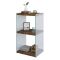 Libreria verticale noce 40x80h cm - Zenobie