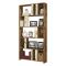 Libreria verticale noce e bianca marmo 90x180h cm - Scapolita