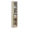 Libreria verticale quercia e bianca 40x203h cm - Greg