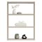 Mensola Marrone Rovere 3 Ripiani Sfumatura Colore Struttura Rovere 43x9x60h cm, - Krosa