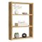 Mensola Marrone Rovere Nodi 3 Ripiani Sfumatura Colore Struttura Rovere Nodi 43x9x60h cm, - Krosa