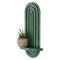 Mensola Verde un Ripiano 20x9x40h cm, - Pernumia