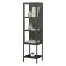 Mobile con vetrina 42x35x160h cm ardesia - Laces