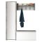 Mobile da ingresso sospeso 2 ante bianco e cemento 90x45h cm - Tanzanite